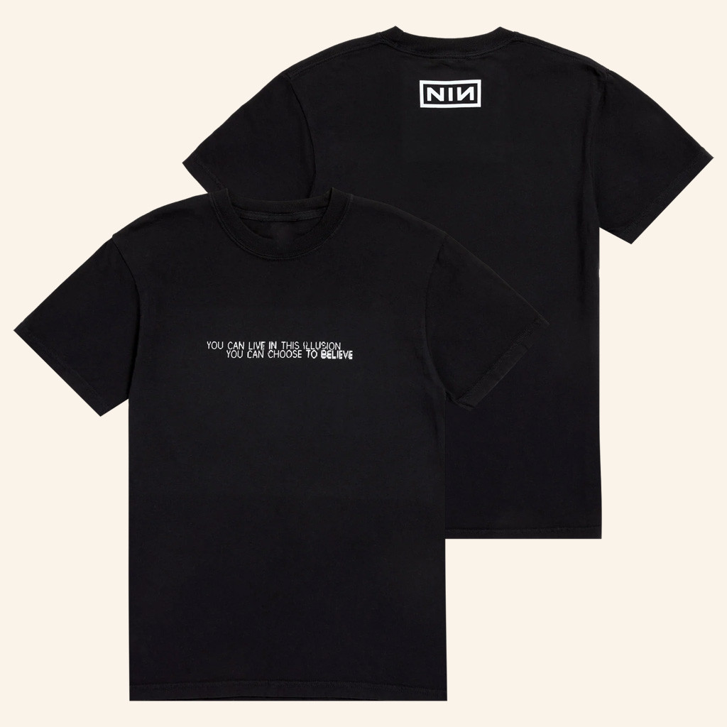 Nine Inch Nails Merch With Teeth 20 Right Where It Belongs T-Shirt Gift For Rock Lover