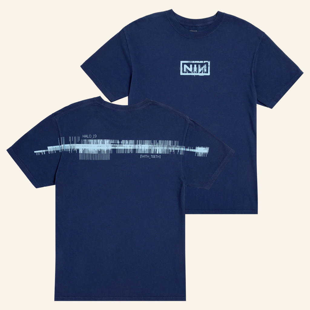 Nine Inch Nails Merch With Teeth 20 Wavelength T-Shirt Best Gifts For Rock Music Lovers Nine Inch Nails Merch With Teeth 20 Wavelength T-Shirt Best Gifts For Rock Music Lovers