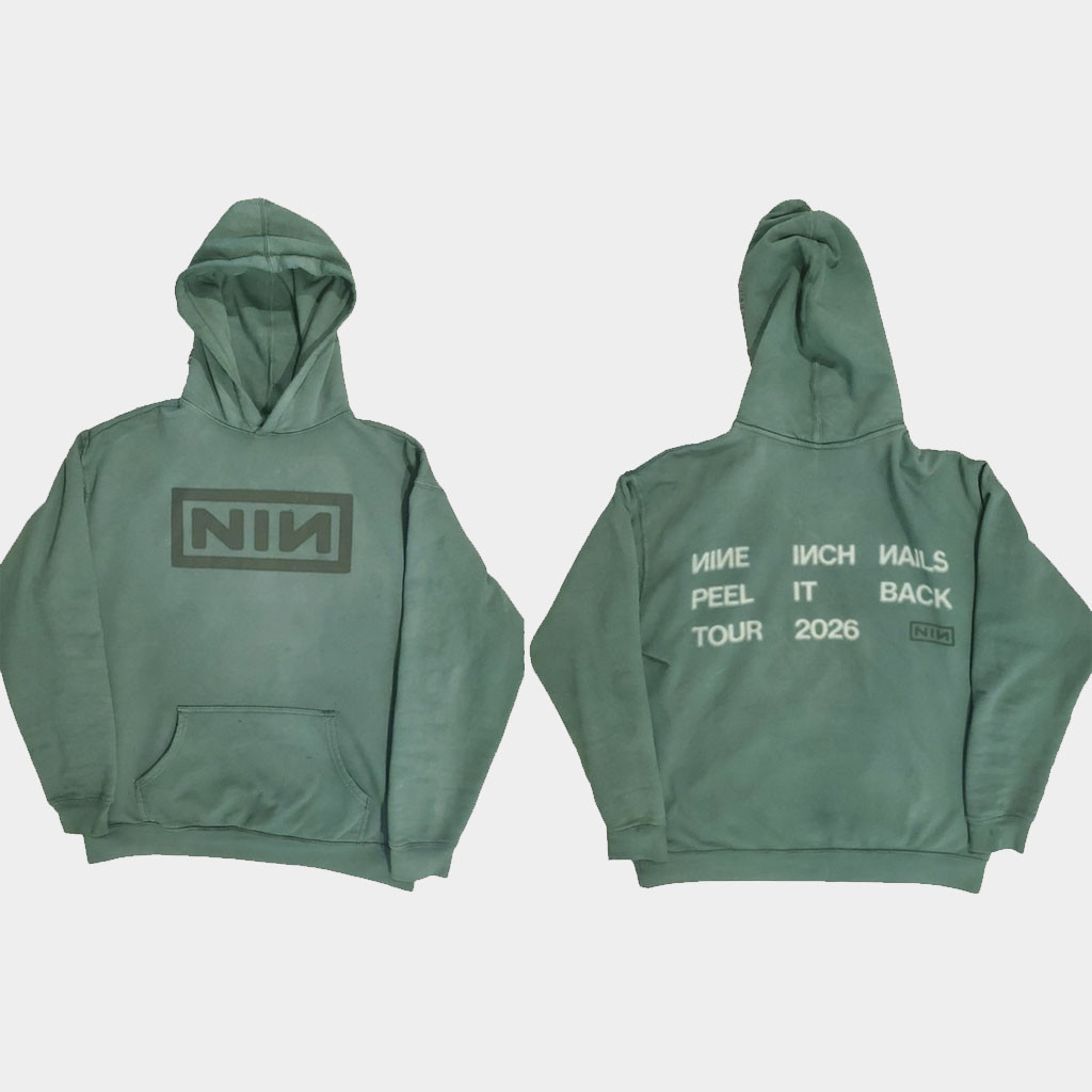 Nine Inch Nails Peel It Back Tour Merch 2026 NIN Peel It Back Tour Hoodie Gifts For Rock Fans