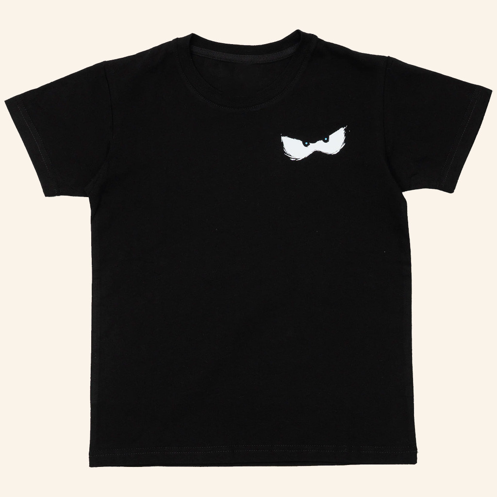 Ninja Kidz Merch Ninja Eyes Black T-Shirt Gifts Ideas For Brothers
