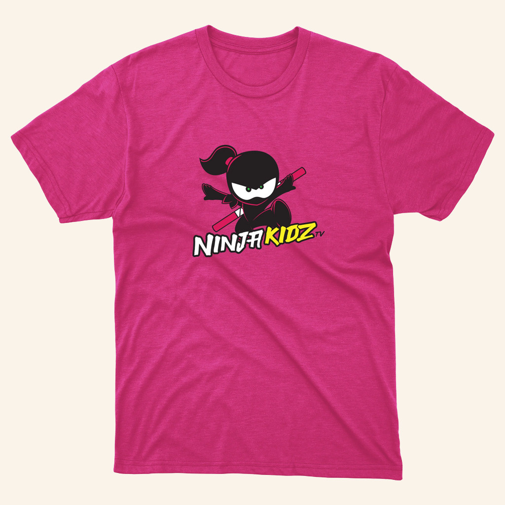 Ninja Kidz Merch Ninja Girl T-Shirt Great Gifts Ideas For Sisters