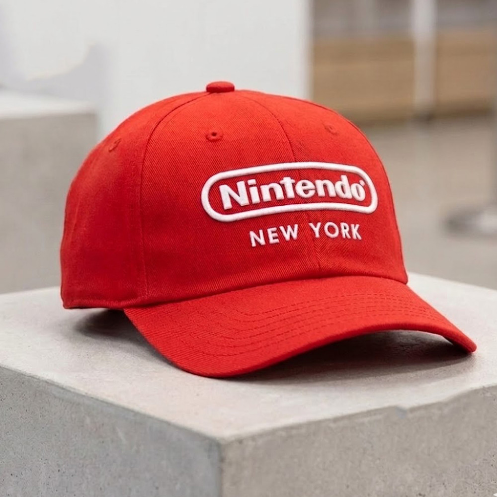 Nintendo New York Hat Nintendo Baseball Cap Best Gift For Video Game Lover