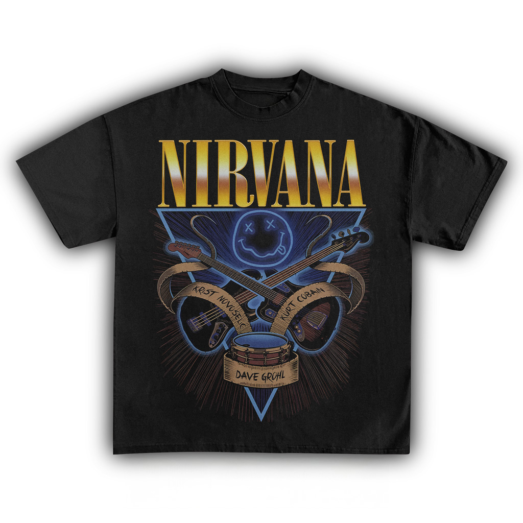 Nirvana Lithium Black T-Shirt Nirvana Merch Presents For Music Lovers Nirvana Lithium Black T-Shirt Nirvana Merch Presents For Music Lovers