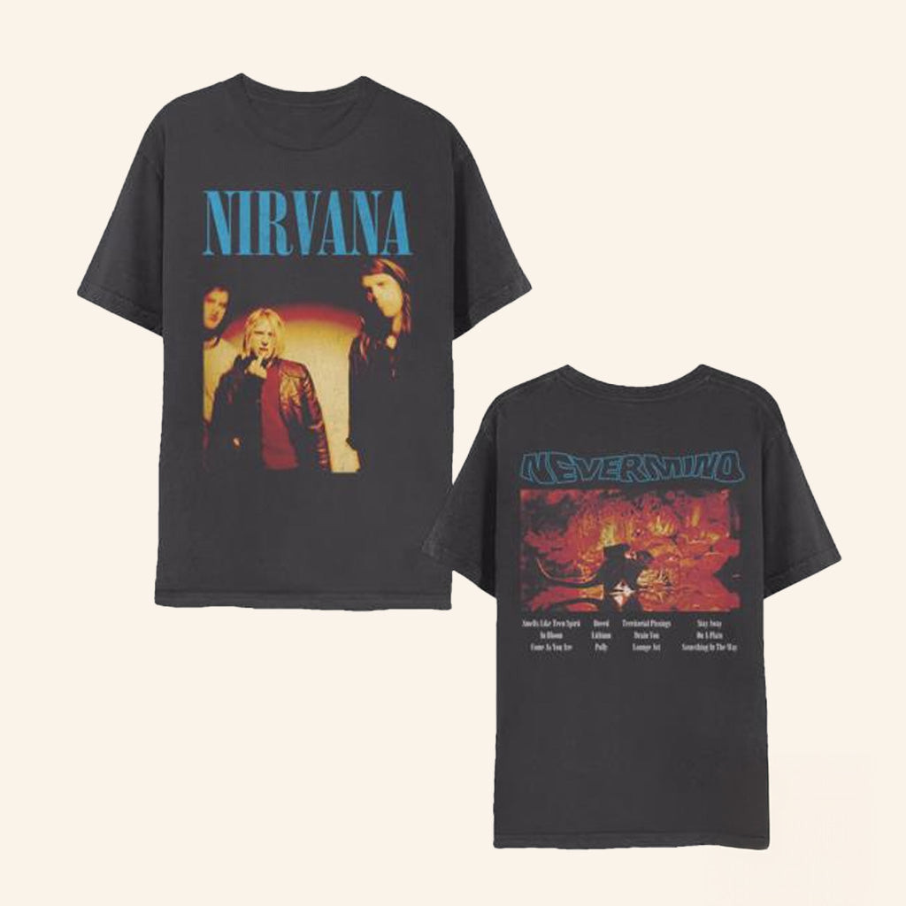 Nirvana Merch Dim Light Portrait T-Shirt Gift Ideas For Him Nirvana Merch Dim Light Portrait T-Shirt Gift Ideas For Him
