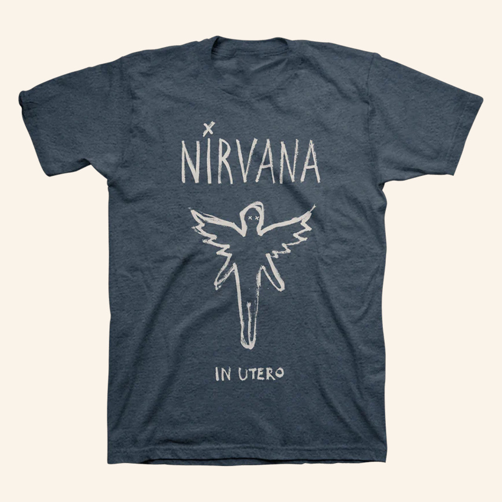 Nirvana Merch In Utero T-Shirt Unique Christmas Gifts For Boyfriend Nirvana Merch In Utero T-Shirt Unique Christmas Gifts For Boyfriend