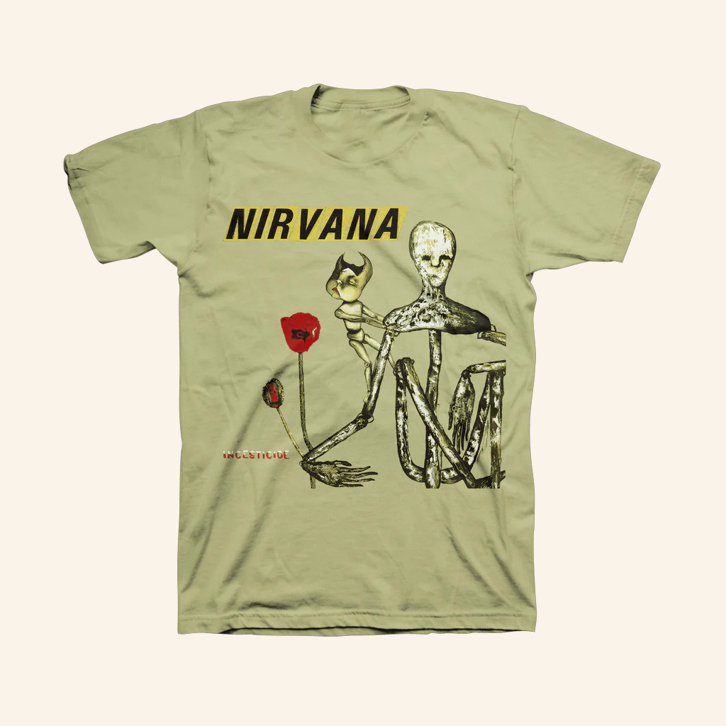 Nirvana Merch Incesticide T-Shirt Christmas Present Ideas For Friend Nirvana Merch Incesticide T-Shirt Christmas Present Ideas For Friend