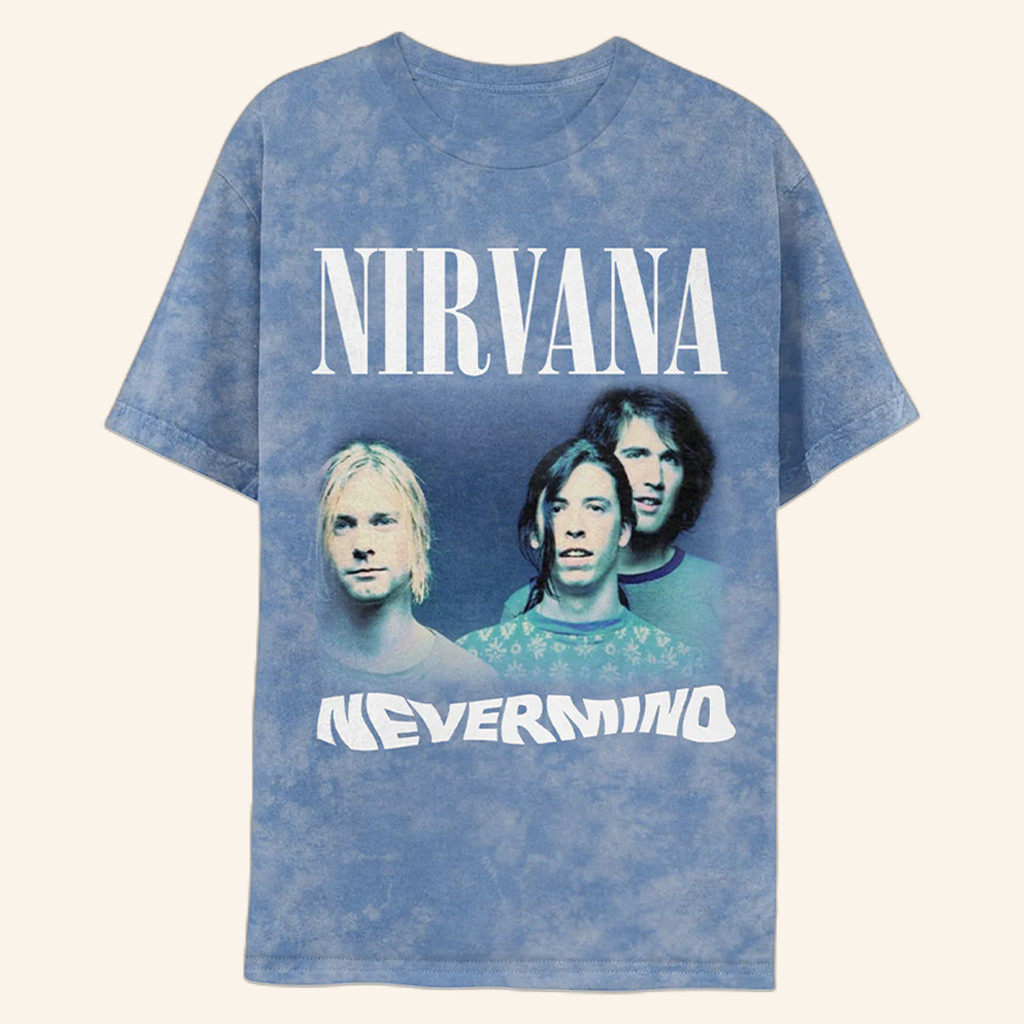 Nirvana Merch Nevermind T-Shirt Christmas Gift Ideas For Boyfriend Nirvana Merch Nevermind T-Shirt Christmas Gift Ideas For Boyfriend
