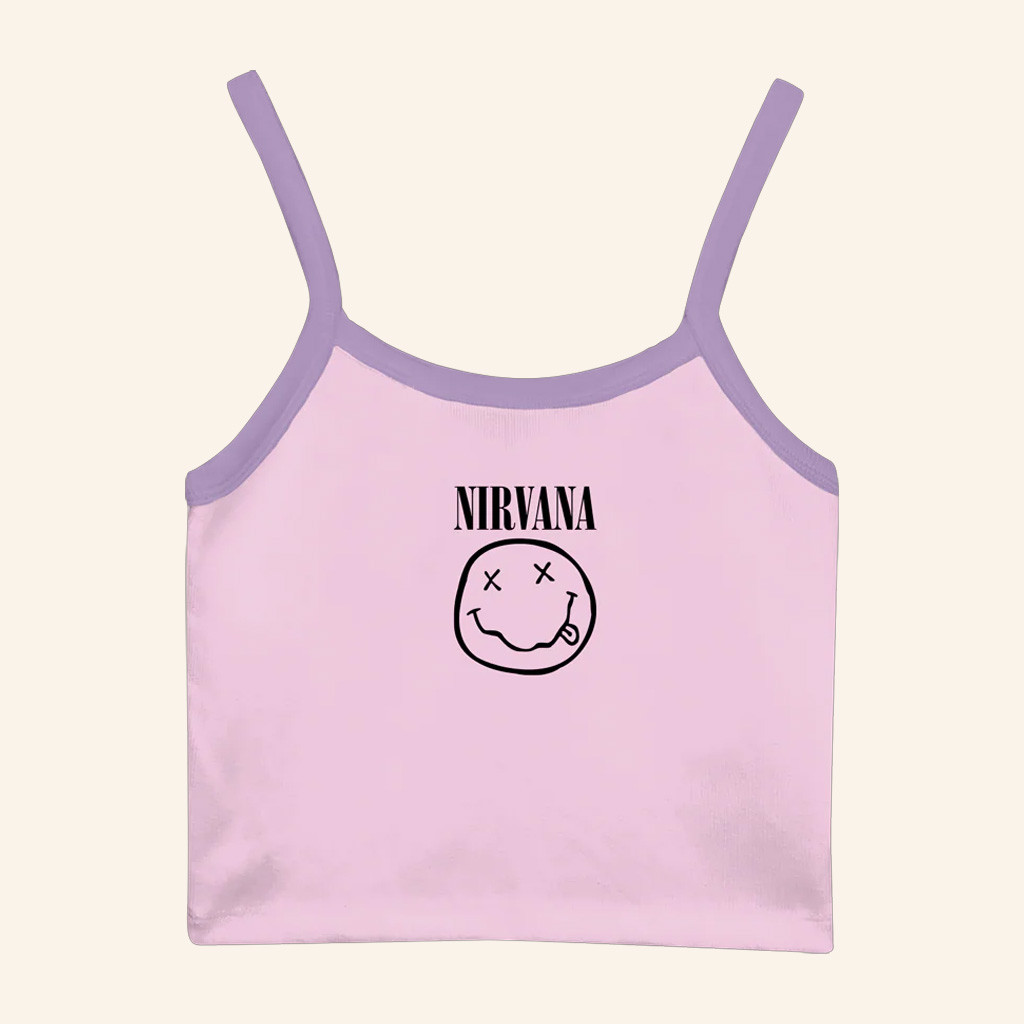 Nirvana Merch Nirvana Smiley Face Logo Tank Top Christmas Gift Ideas For Girlfriend Nirvana Merch Nirvana Smiley Face Logo Tank Top Christmas Gift Ideas For Girlfriend