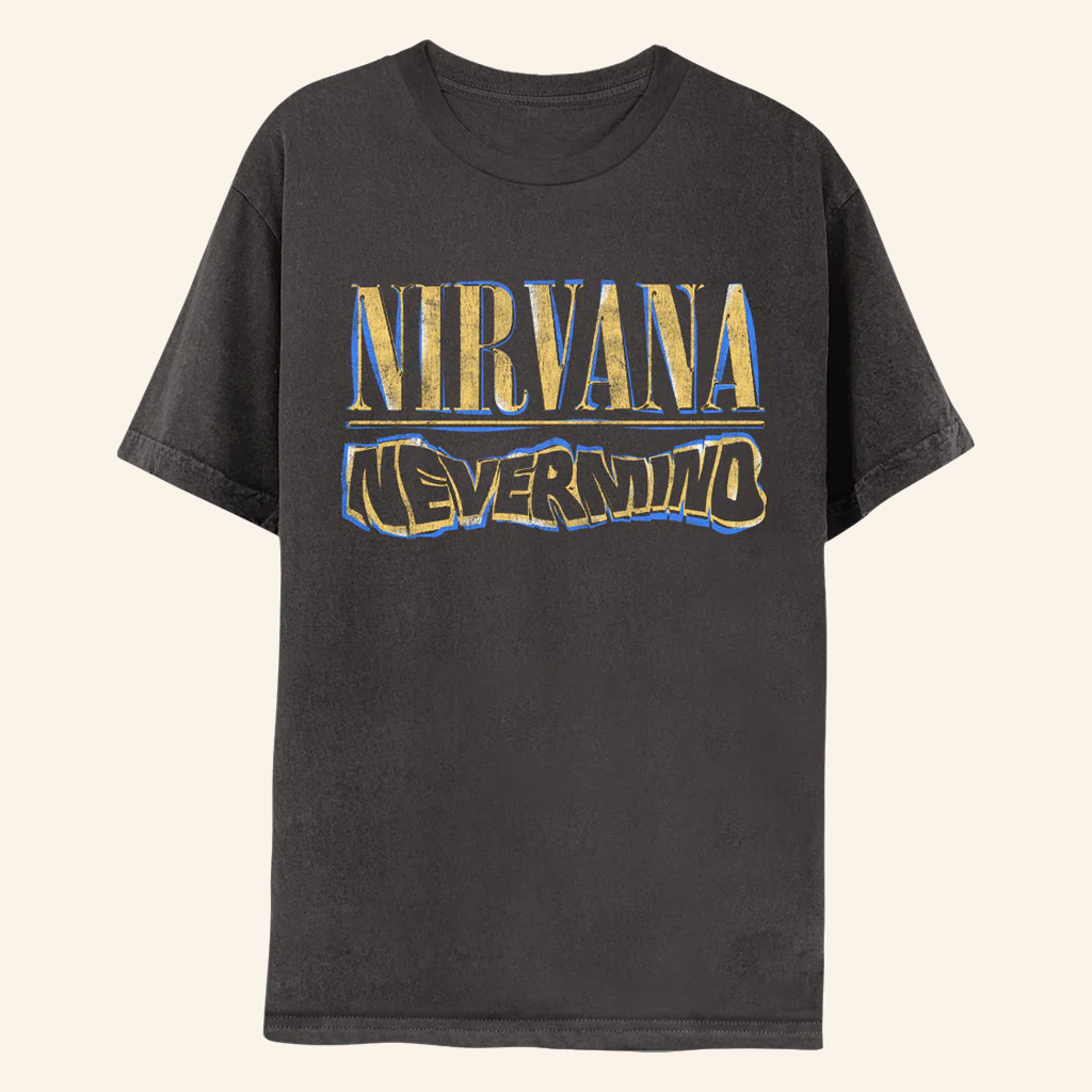 Nirvana Merch Rough Sketch Nevermind T-Shirt Christmas Ideas For Husband Nirvana Merch Rough Sketch Nevermind T-Shirt Christmas Ideas For Husband