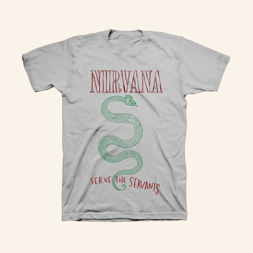 Nirvana Merch Serve The Servants T-Shirt Cool Christmas Gifts For Guys Nirvana Merch Serve The Servants T-Shirt Cool Christmas Gifts For Guys