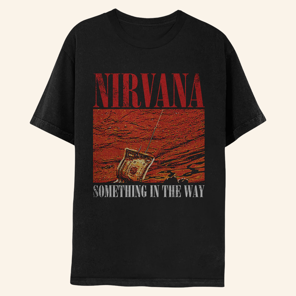 Nirvana Merch Something In The Way T-Shirt Christmas Presents For Men Nirvana Merch Something In The Way T-Shirt Christmas Presents For Men