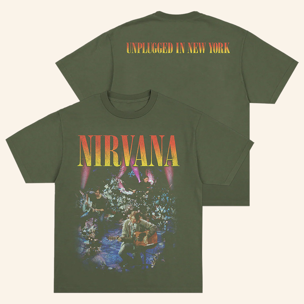 Nirvana Merch Unplugged In New York T-Shirt Great Christmas Gifts For Him Nirvana Merch Unplugged In New York T-Shirt Great Christmas Gifts For Him