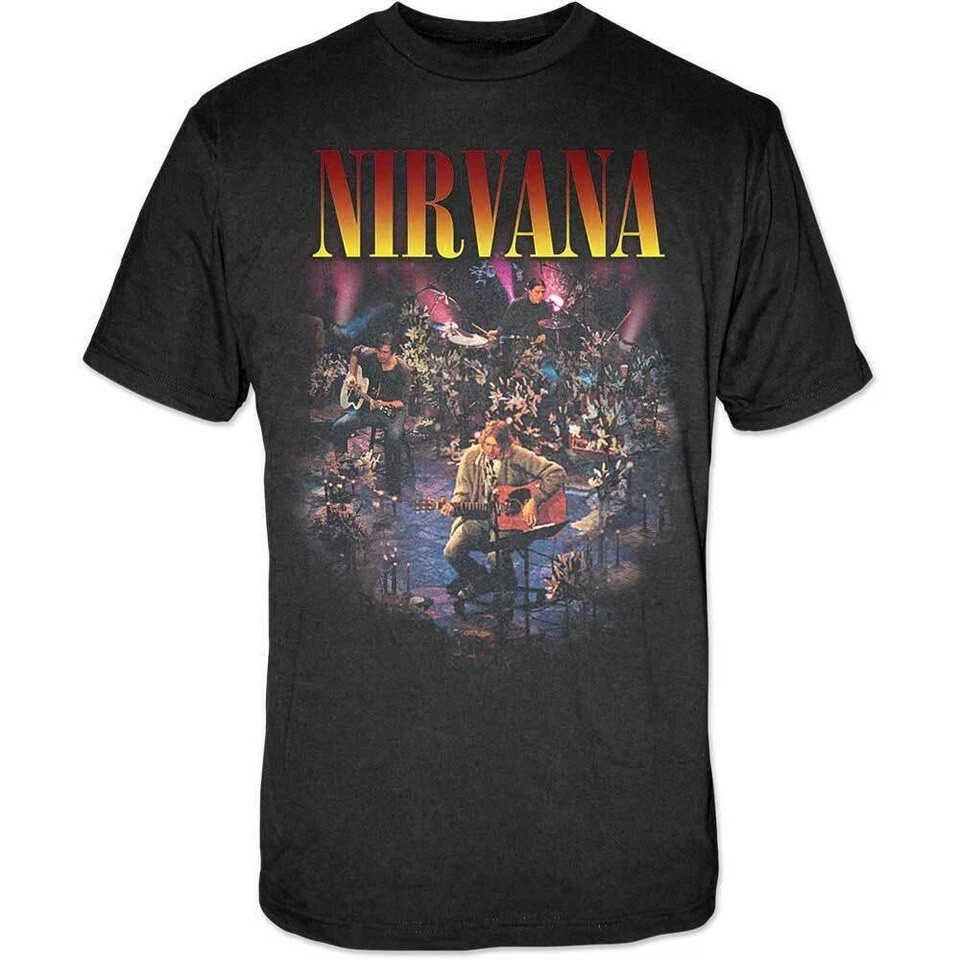 Nirvana T-Shirt MTV Unplugged New York Rock Merch Gifts For Fans