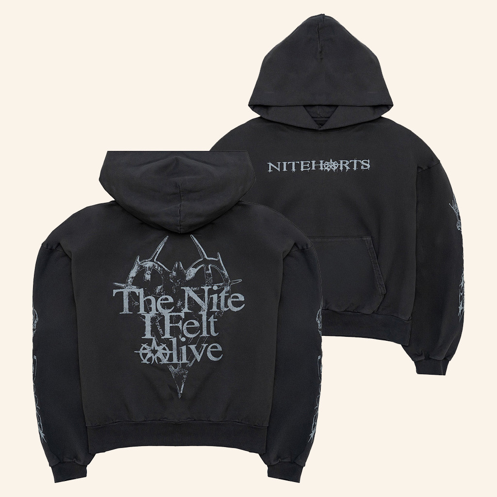 Niteharts Merch The Nite I Felt Alive Hoodie Best Gifts For Music Lovers Niteharts Merch The Nite I Felt Alive Hoodie Best Gifts For Music Lovers