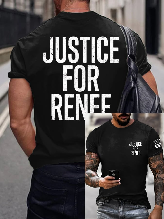 No ICE Justice For Renee T-Shirt Renee Nicole Good Shot Abolish ICE Clothes