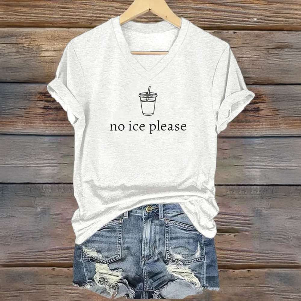 No ICE Please Alex Petti V-Neck Shirt Abolish ICE Clothes Alex Pretti Support Gift