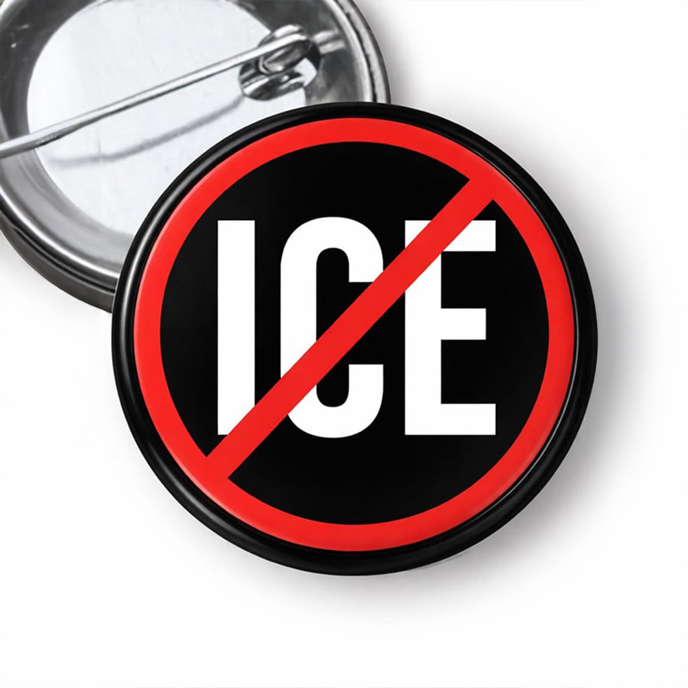 No ICE Resist Button Alex Pretti Kicking Ice Car Gift For Supporters