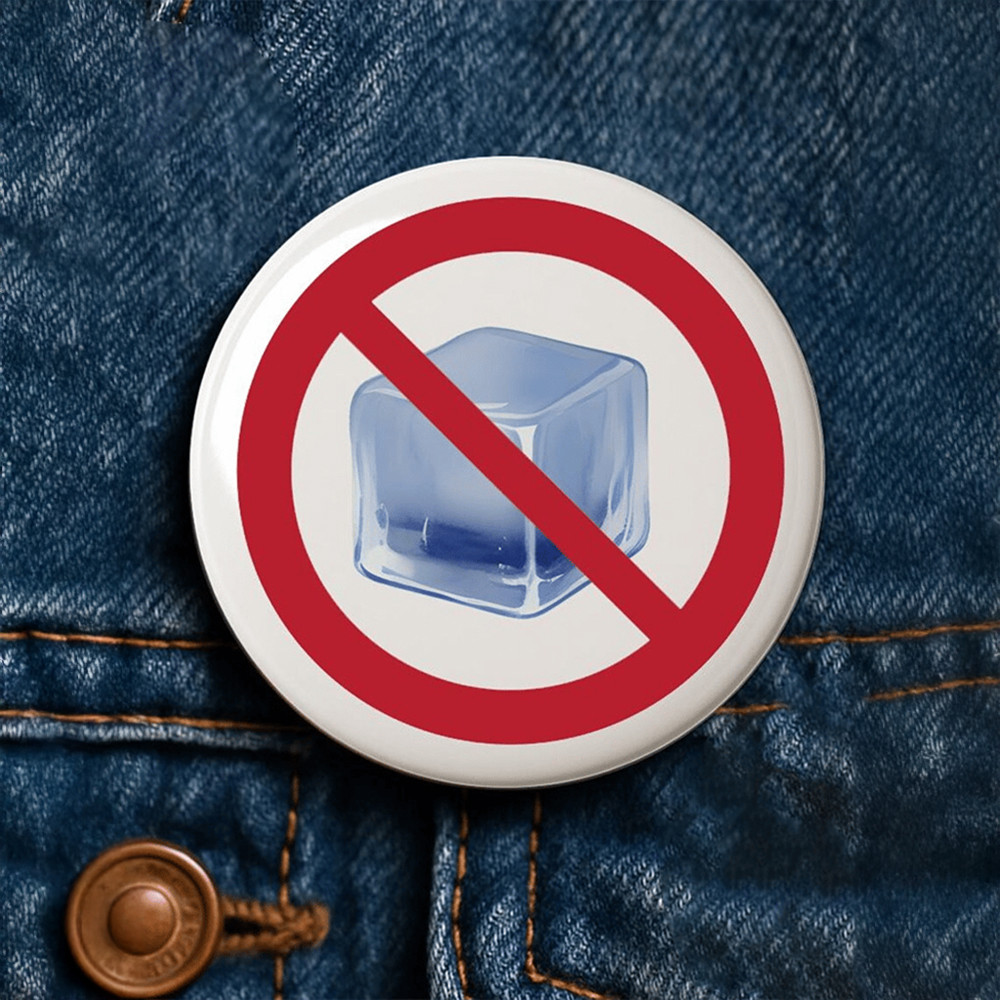 No ICE Sign Alex Pretti Button Alex January 13 Abolish ICE Button Pin