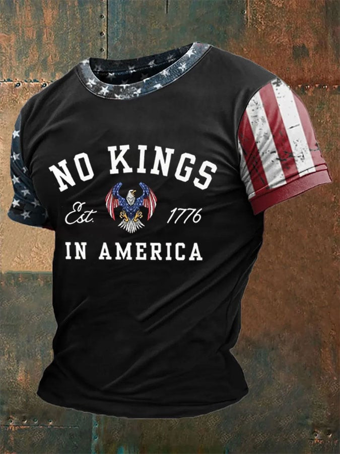 No King In America Since 1776 Shirt FDT T-Shirt Pro Democracy Patriotic Gifts