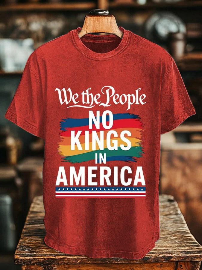 No King In America Since 1776 Shirt We The People T-Shirt FDT Merch Democracy Apparel