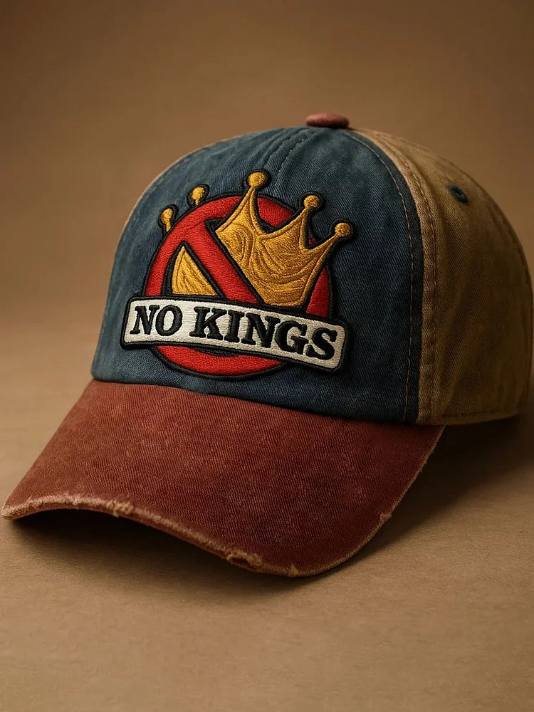 No Kings Hat No Kings Protest Merch Anti Fascist Merch Gifts For Liberal Friend