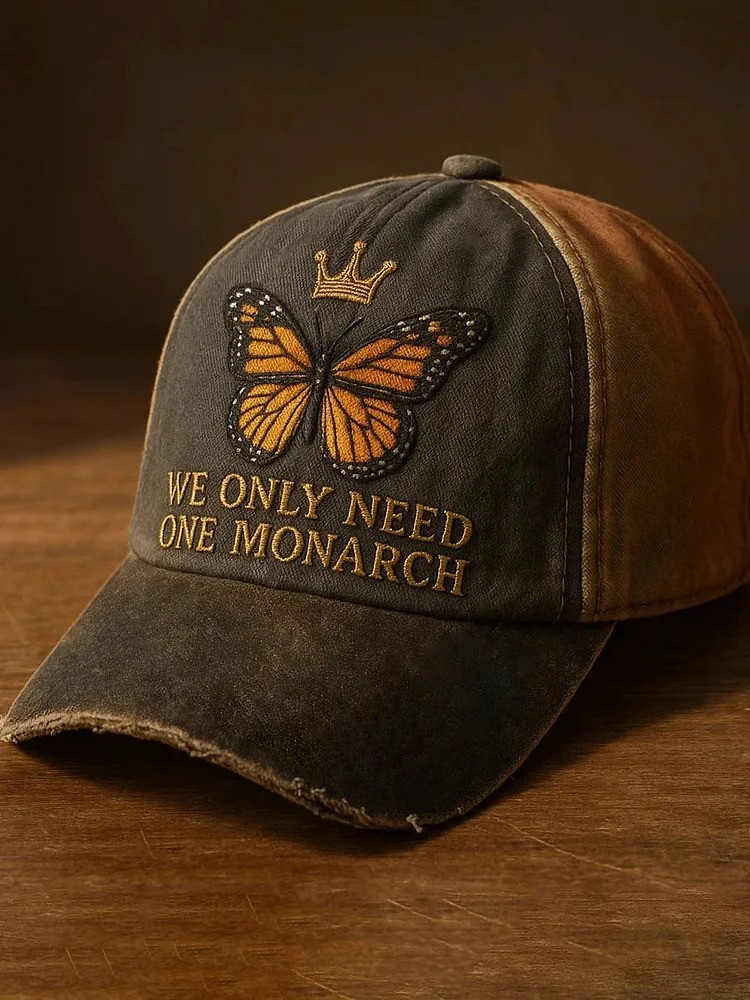 No Kings Hat We Only Need One Monarch No Kings Protest Merch Anti Trump Gifts