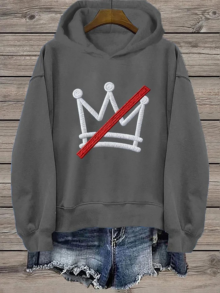 No Kings Hoodie No Kings Protest Anti Authoritarian Apparel Gifts For Her