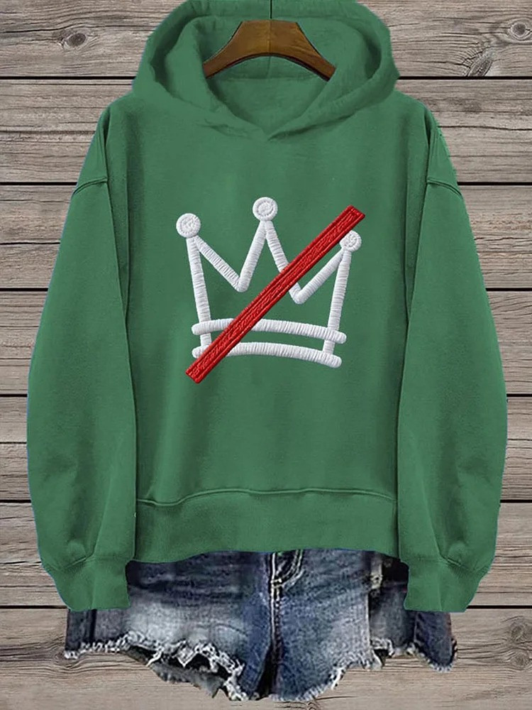 No Kings Hoodie No Kings Protest Merch Anti Fascist Apparel Gifts For Wife
