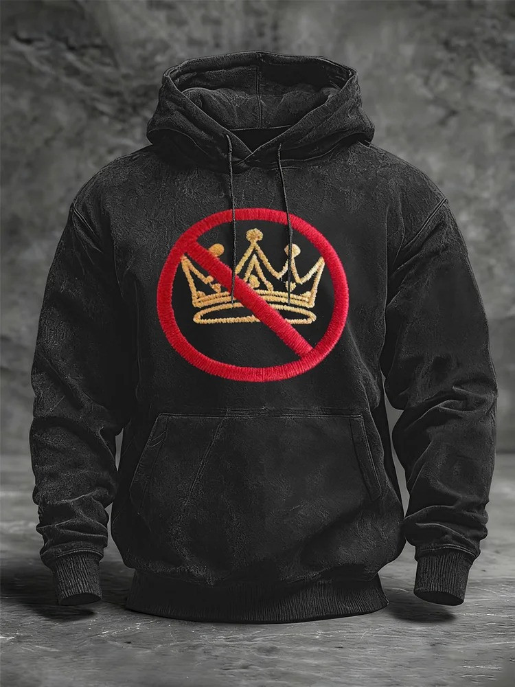 No Kings Hoodie No Kings Protest Merch Anti Fascist Merch Anti Trump Gifts Ideas