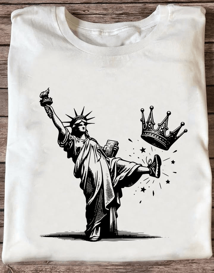 No Kings Shirt Protest Tee Humans Right Anti MAGA Apparel Gift for Wife