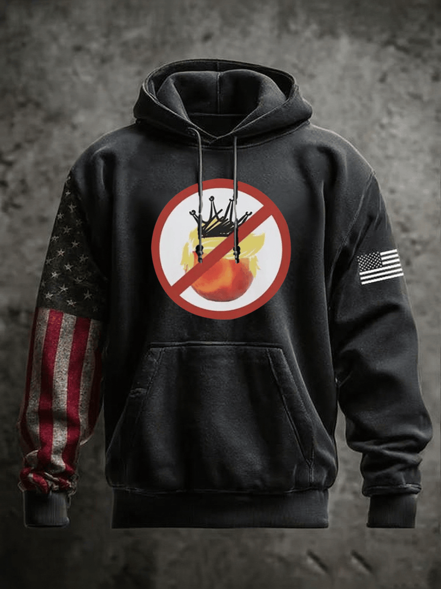 No Kings Since 1776 Hoodie FDT Anti MAGA Clothing American Flag Perfect Gifts For Him