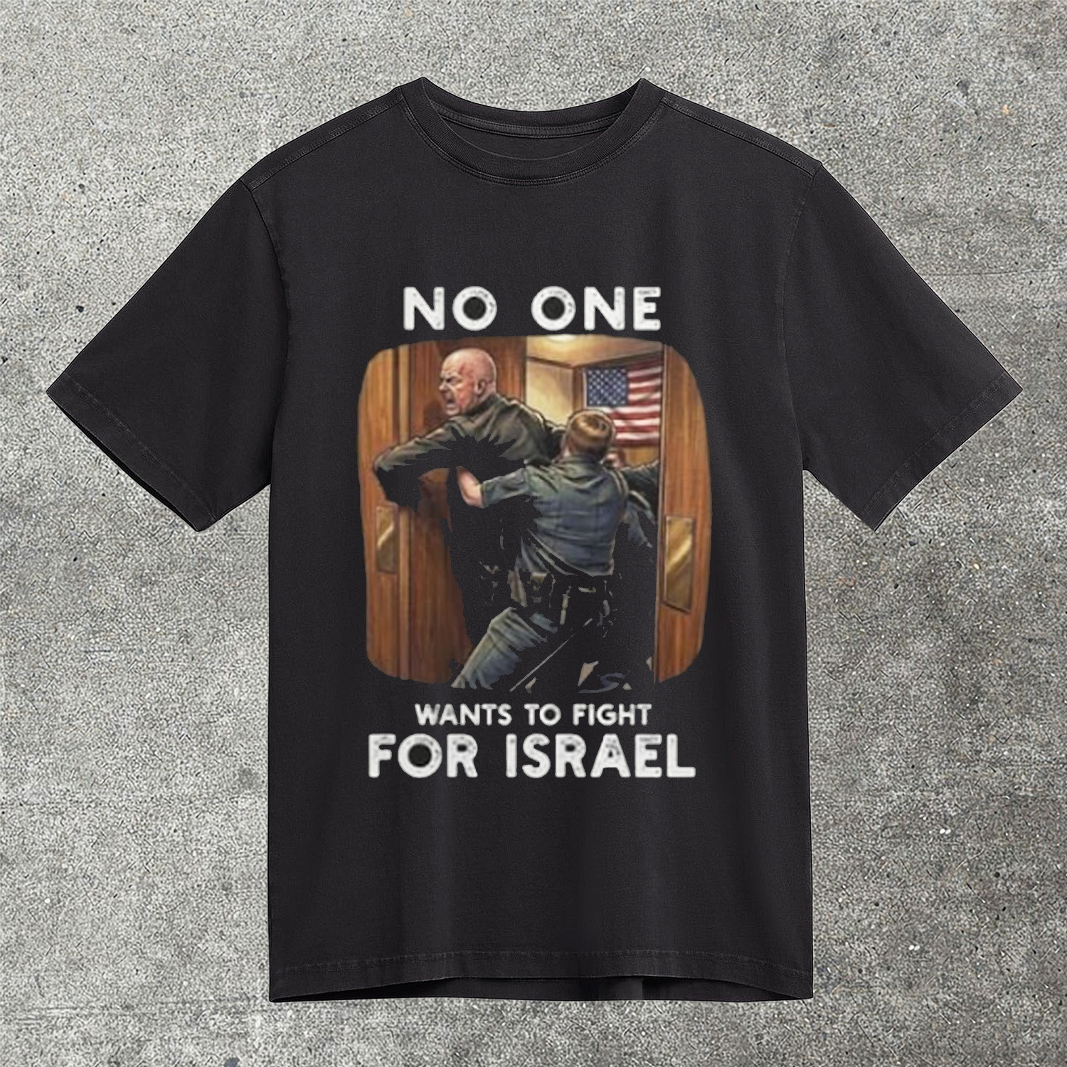 No One Wants To Fight For Israel Hoodie Anti War Political Protest Statement Merch Best Gift Protesters