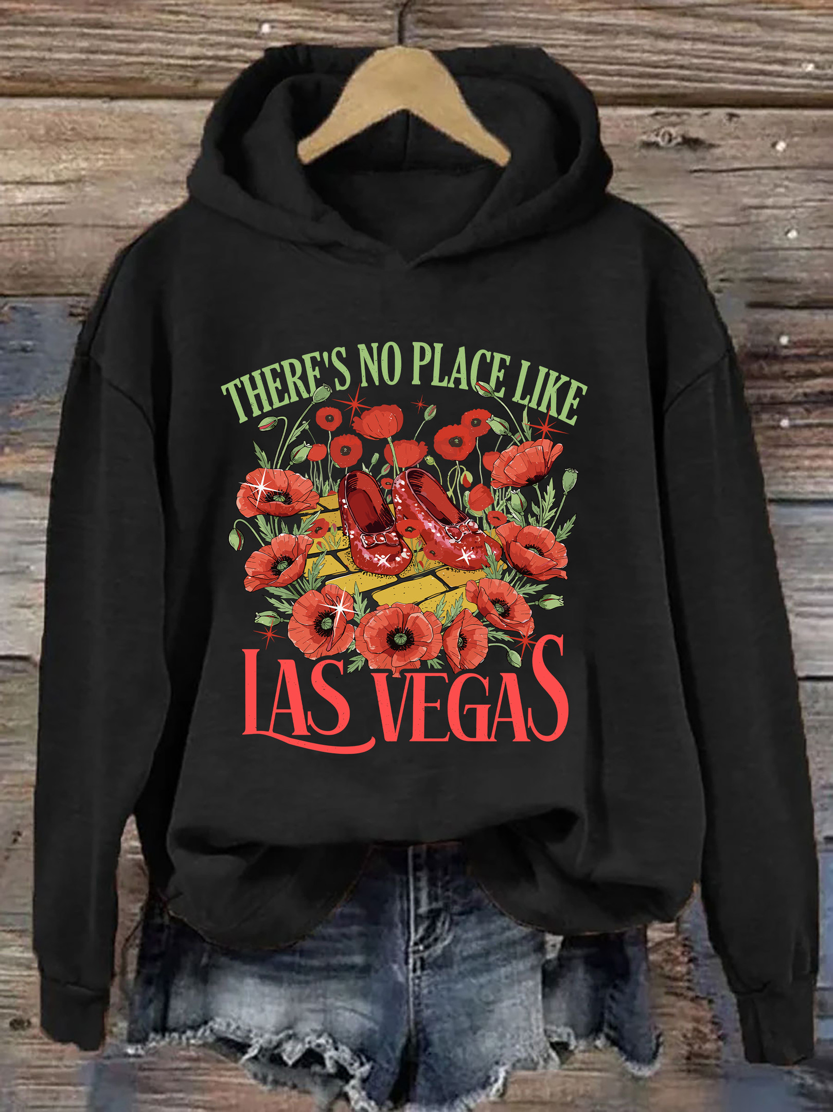 No Place Like Las Vegas Hoodie Funny Hooded Sweatshirt Best Presents For Friends