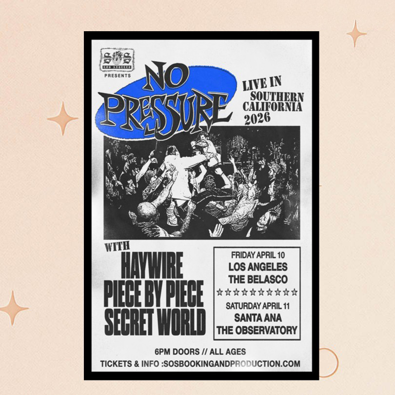 No Pressure Merch Live In Southern CA April 10 2026 LA The Belasco Poster Gifts For Fans No Pressure Merch Live In Southern CA April 10 2026 LA The Belasco Poster Gifts For Fans