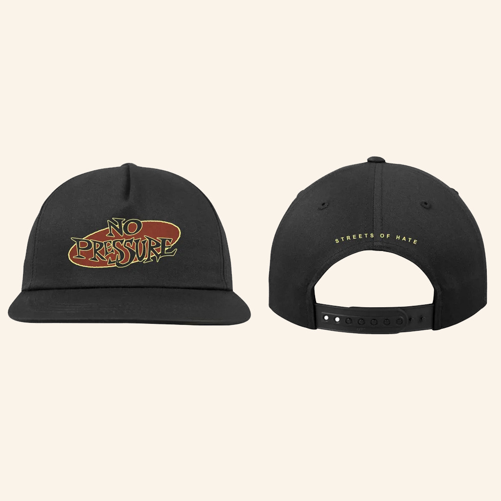 No Pressure Merch No Pressure Embroidered Snapback Hat Streets Of Hate Hat Dad Gifts No Pressure Merch No Pressure Embroidered Snapback Hat Streets Of Hate Hat Dad Gifts
