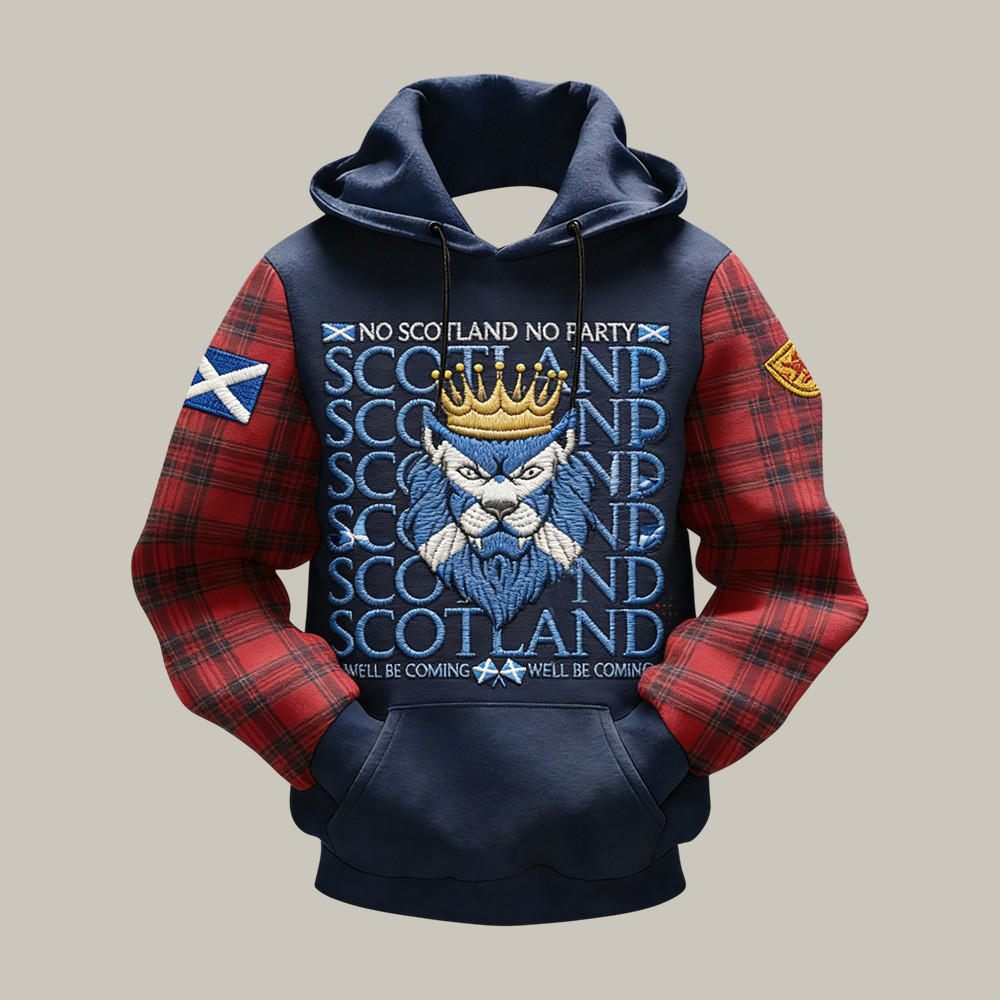 No Scotland No Party 2026 FIFA World Cup Hoodie Game Day Clothing Soccer Gear