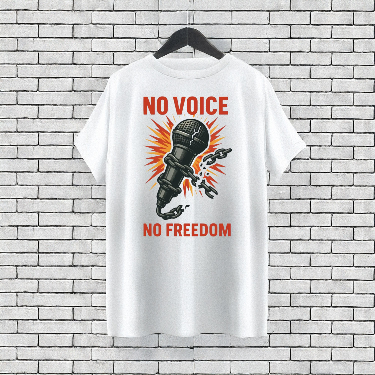 No Voice No Freedom Charlie Kirk Shirt