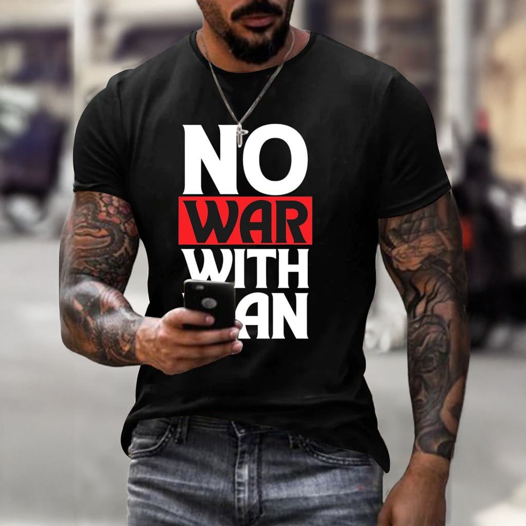 No War With Iran T-Shirt Free Iran Political Themed Shirt Supporter Present For Husband
