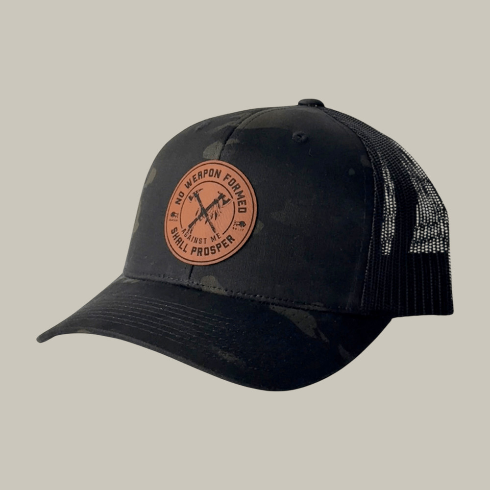 No Weapon Day Forty One Trucker Hat Day Forty One Merch Christian Themed Gift