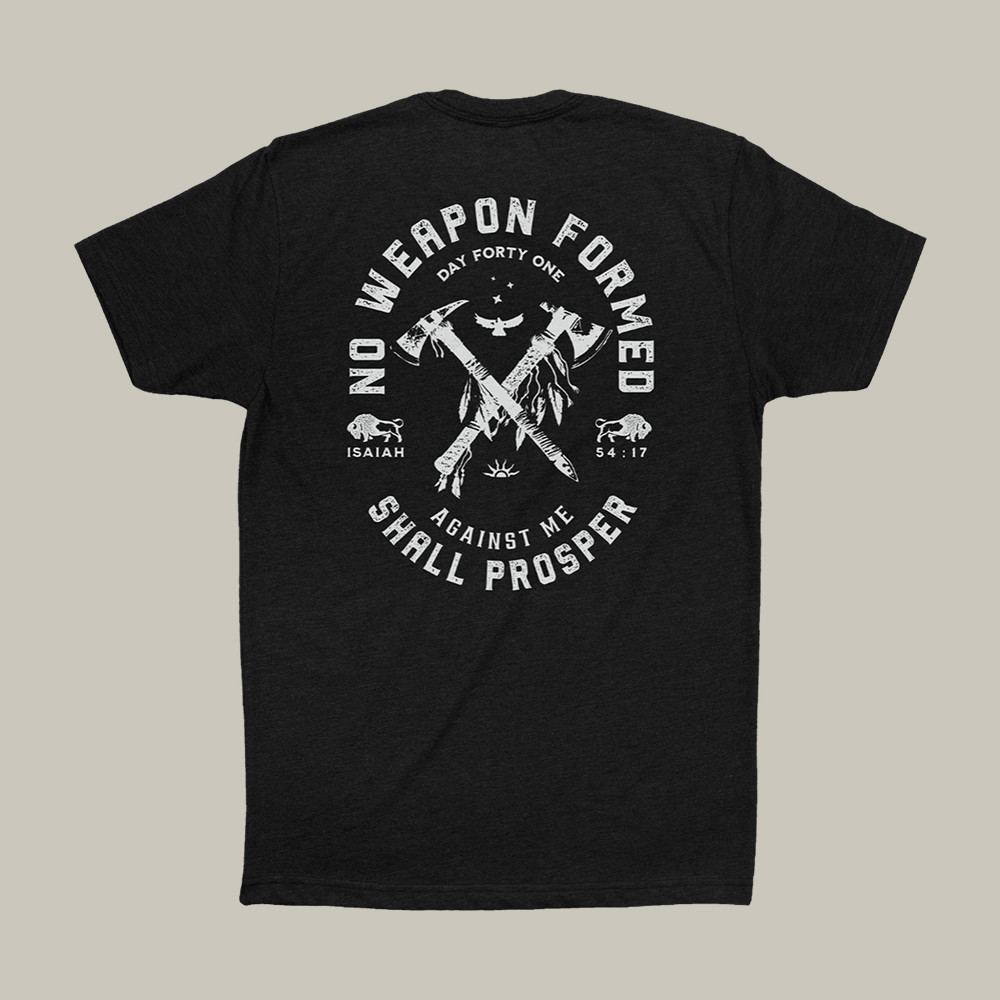 No Weapon Formed Day Forty One T-Shirt Faith Based Shirt Present For Christians