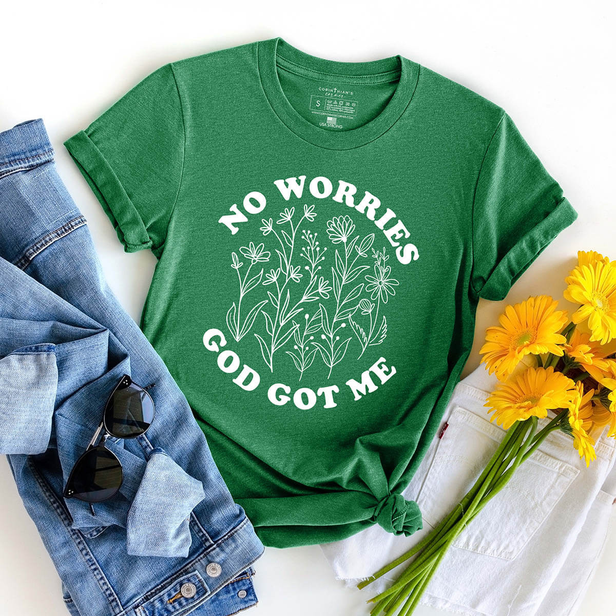 No Worries God Got Me Shirt Christian Gifts For Women