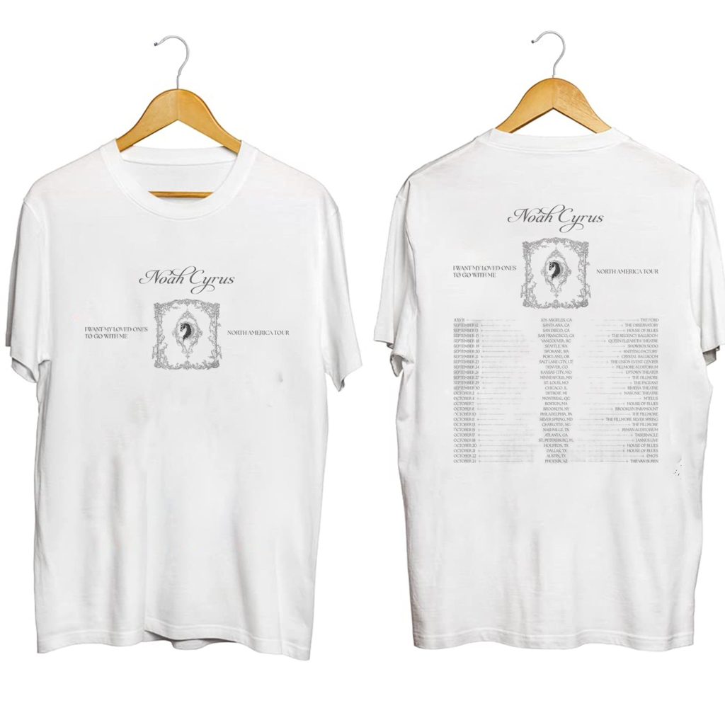 Noah Cyrus Tour 2025 Shirt Noah Cyrus Merch Gifts For Boyfriend