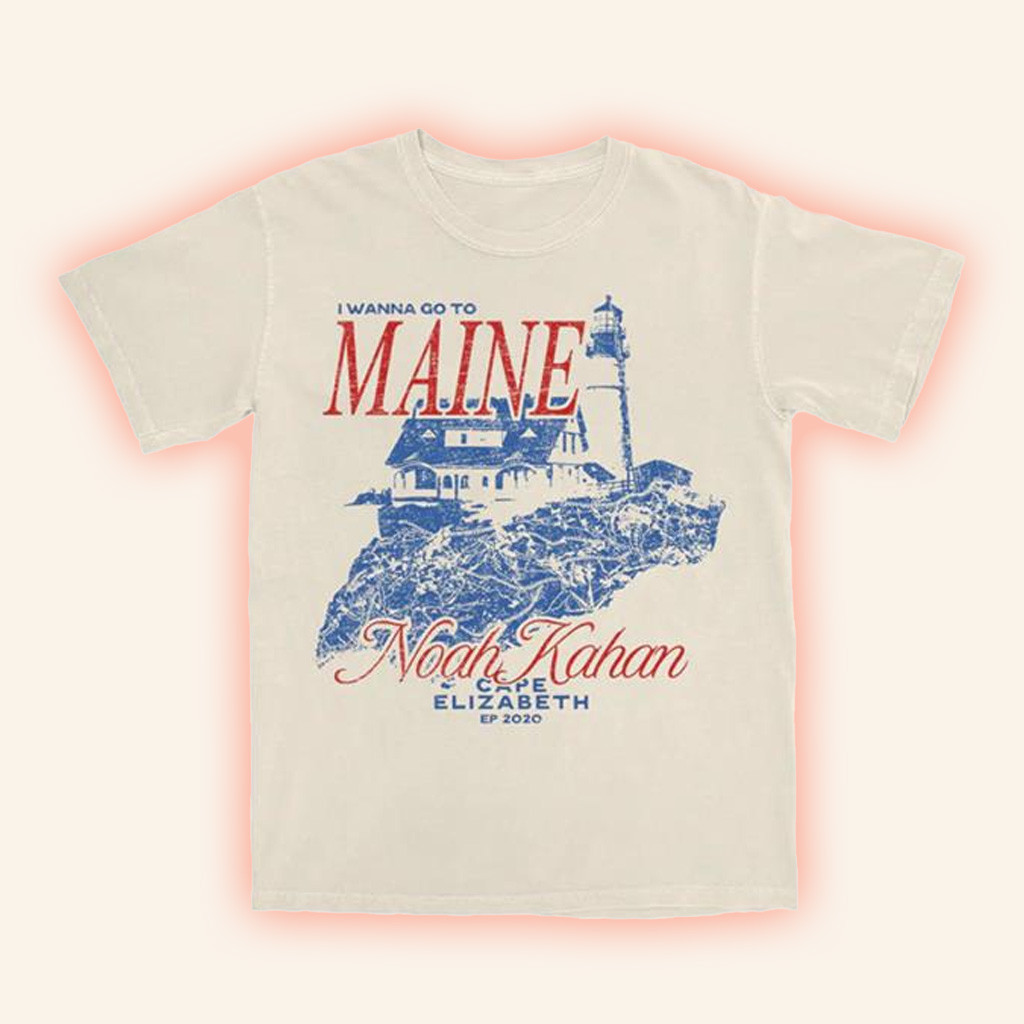 Noah Kahan Merch I Wanna Go To Maine Cape Elizabeth Shirt Gifts For Music Lovers Noah Kahan Merch I Wanna Go To Maine Cape Elizabeth Shirt Gifts For Music Lovers
