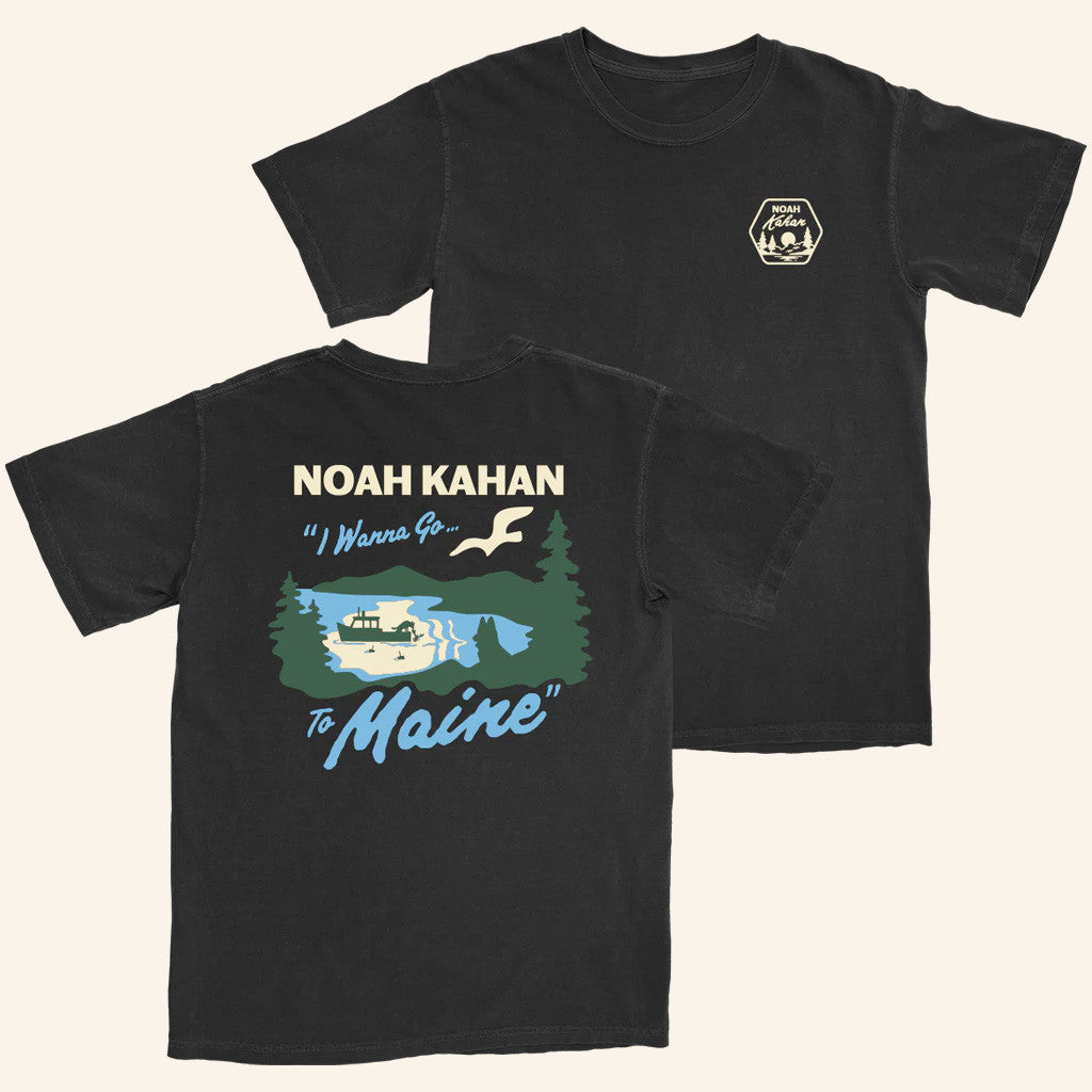 Noah Kahan Merch Maine Fishing T-Shirt Gift Ideas For Boyfriend Noah Kahan Merch Maine Fishing T-Shirt Gift Ideas For Boyfriend