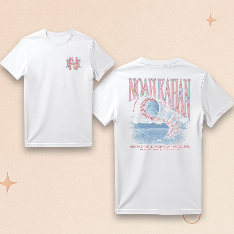 Noah Kahan Merch Noah Kahan 2025 Boston Benefit Show T-Shirt Gifts For Music Lovers
