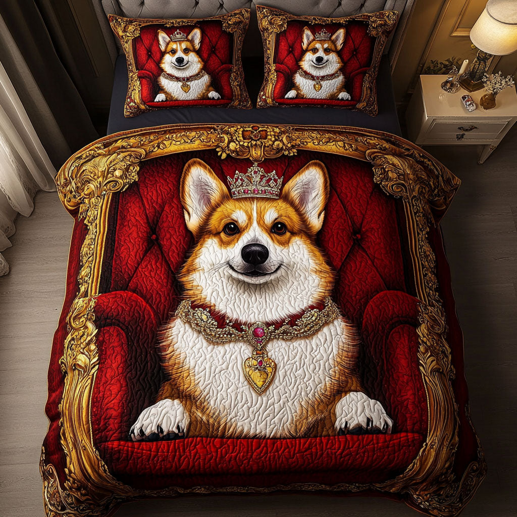 Noble Paws Quilted Bedding Set Beautiful Bedding Merch Gift for a Peaceful Sleep