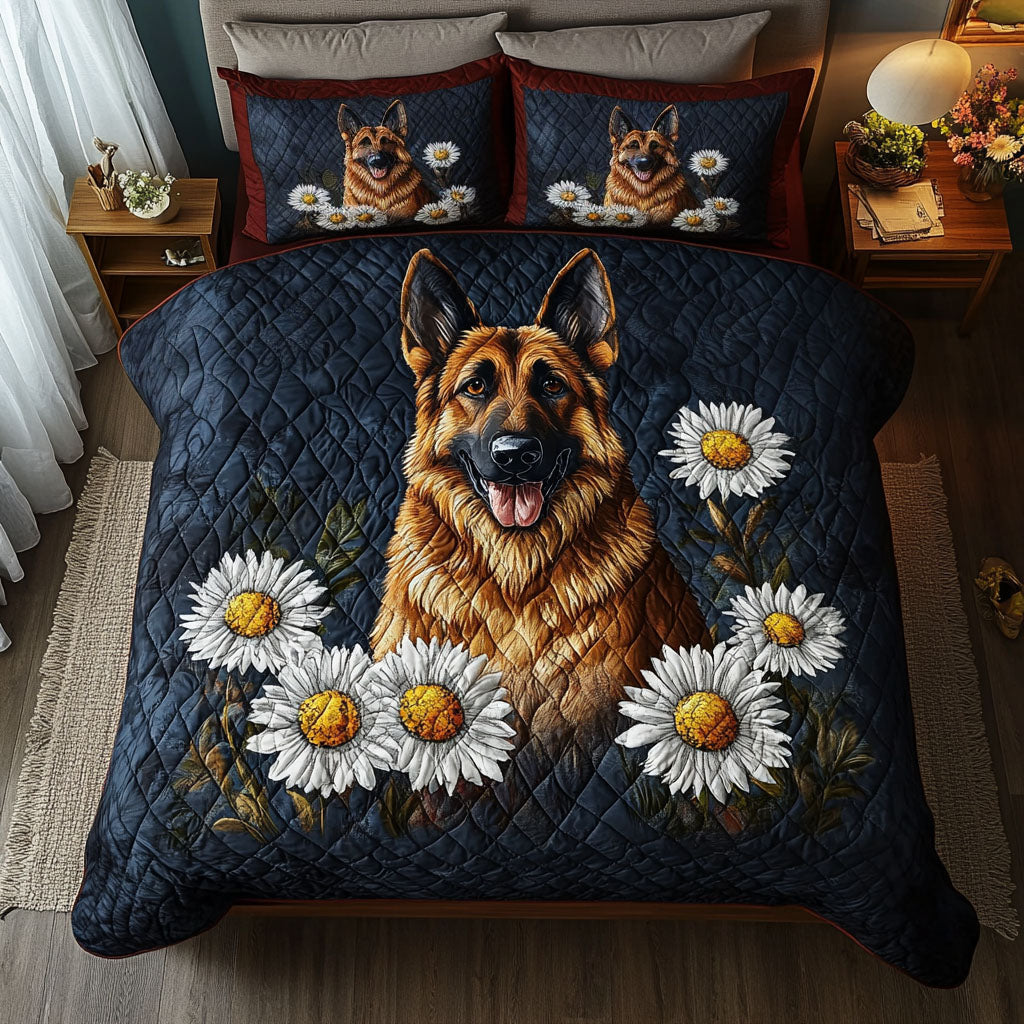 Noble Protector Quilted Bedding Set Warm and Breathable Bedding Set for All Seasons