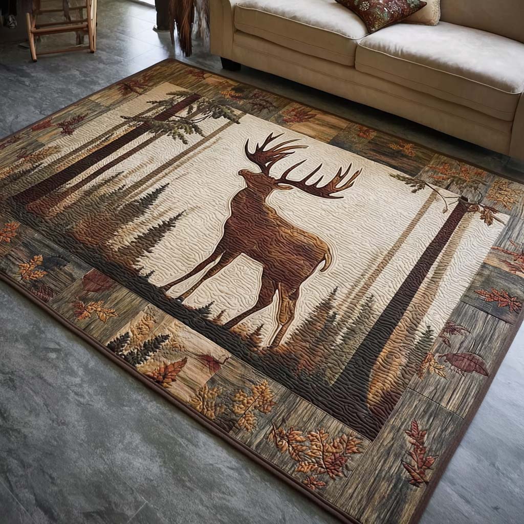 Noble Stag Area Rug  Modern Rugs Best Secret Santa Gifts