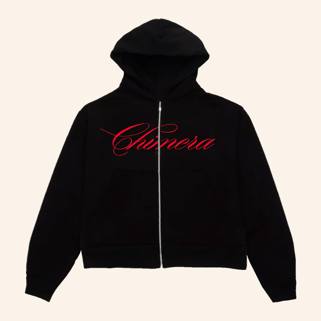 Nobu Woods Merch Chimera Black Zip Hoodie Unique Gifts For Besties