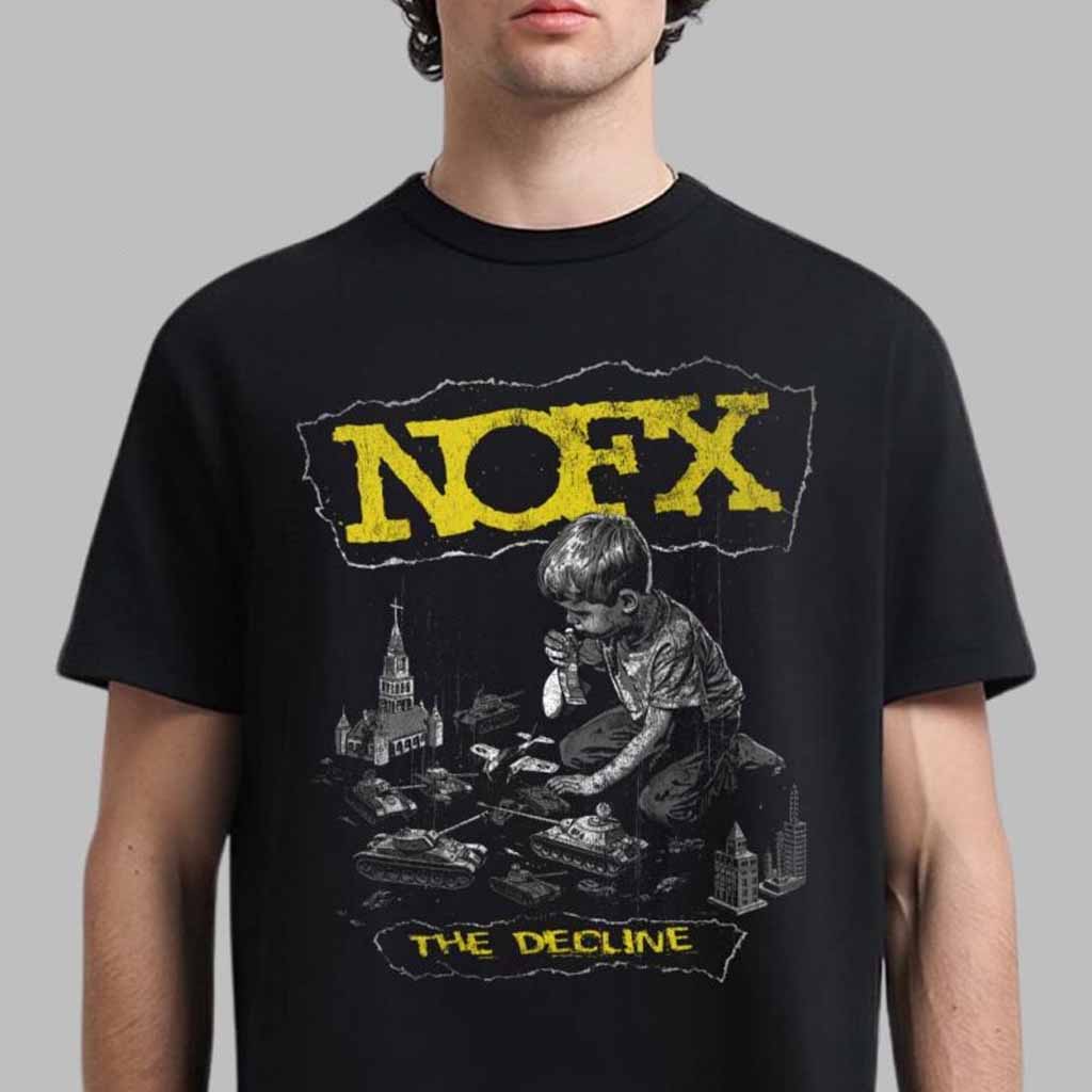 NOFX Gluesniffer The Decline T-Shirt NOFX Merch Gifts For Husband NOFX Gluesniffer The Decline T-Shirt NOFX Merch Gifts For Husband